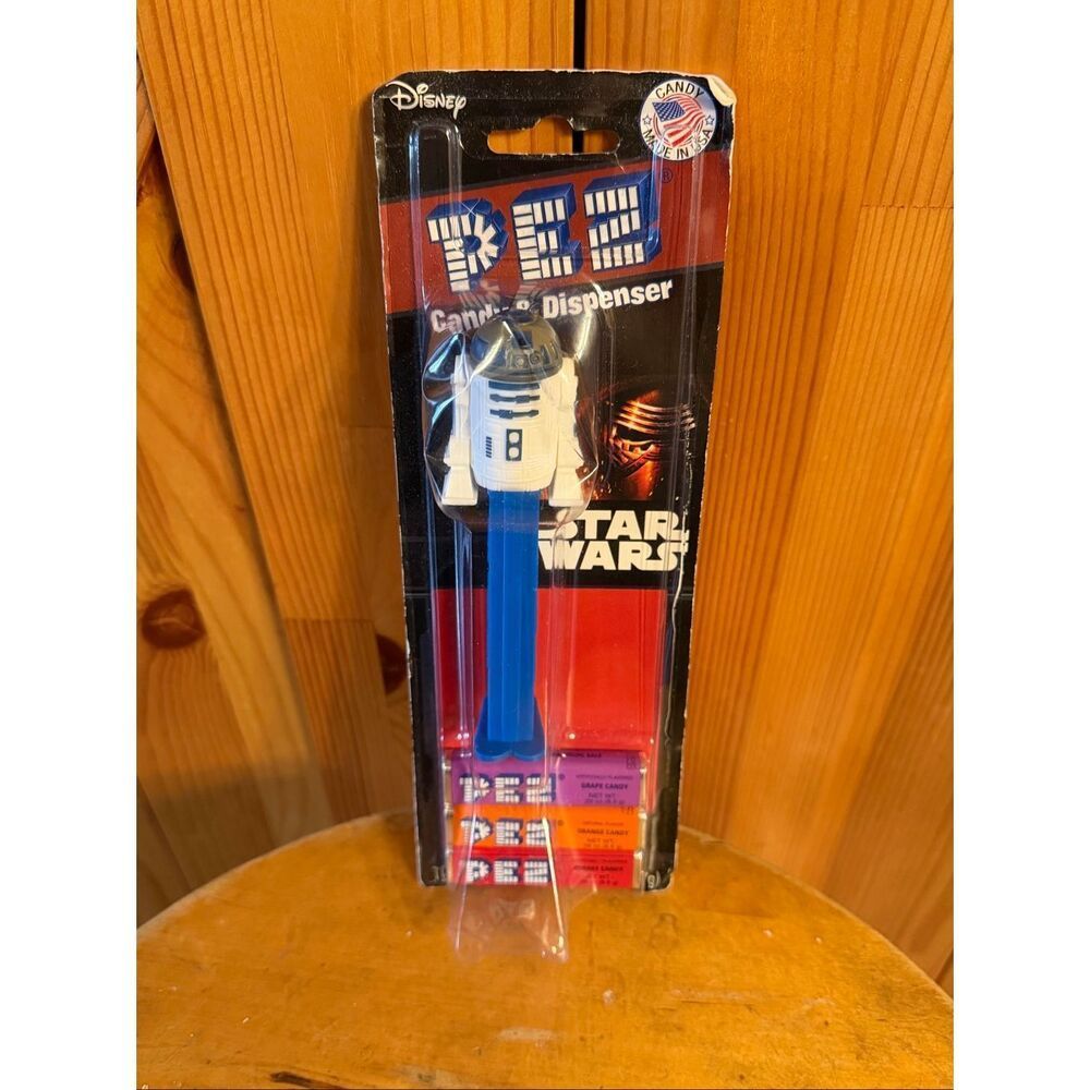 Star Wars Pez Candy And Dispenser New Sealed R2-D2 (7387)
